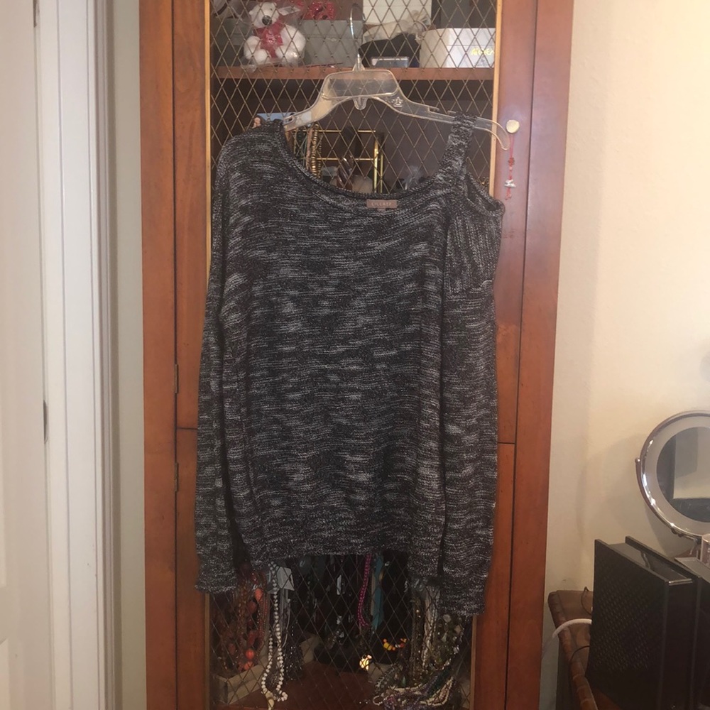 LILLA P metallic sweater